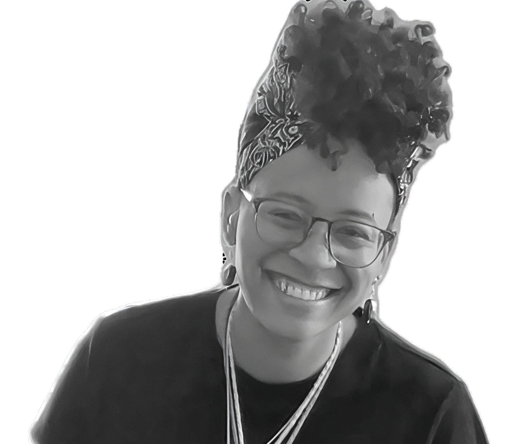 Sarah smiling