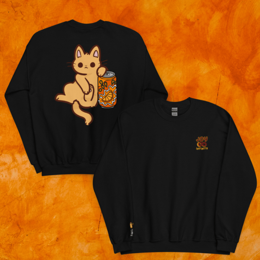 Joy Infinity sweatshirt design